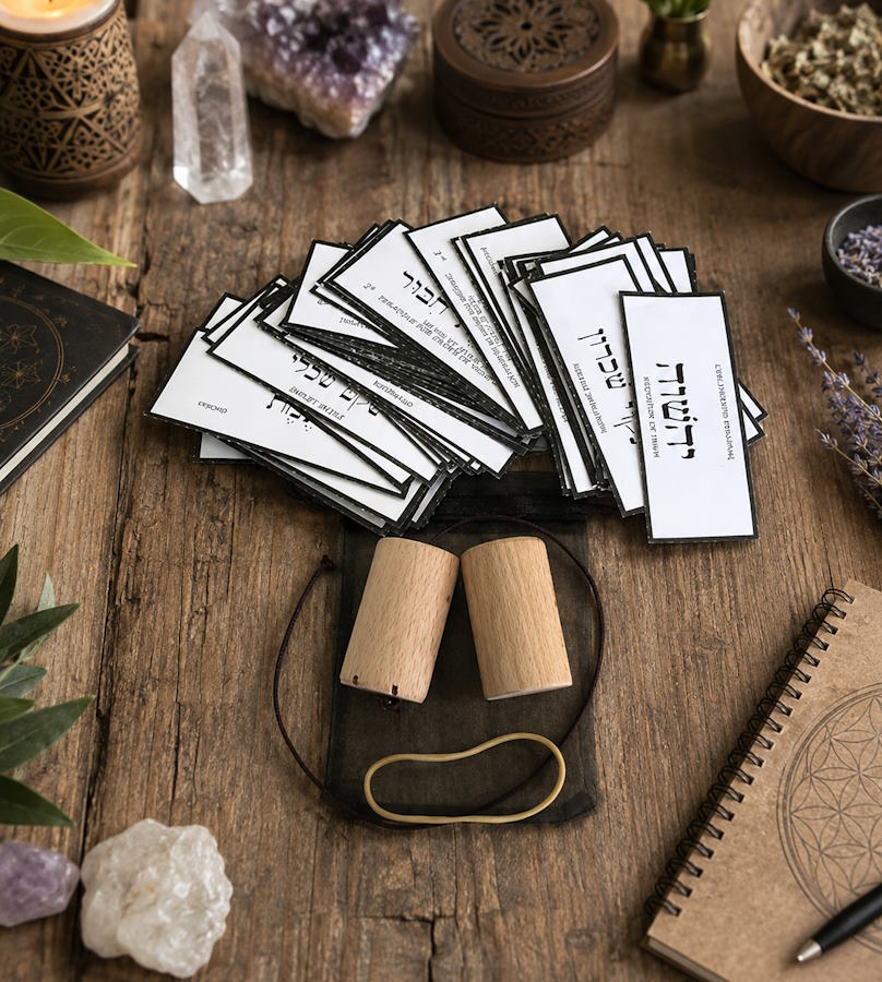 Kit Péndulo Hebreo madera de haya